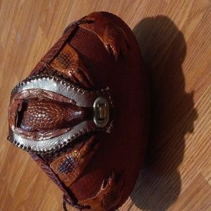 Vintage Armadillo Crossbody Purse